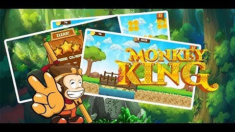 King Monkey Adventure game in Android Studio with ZIP file