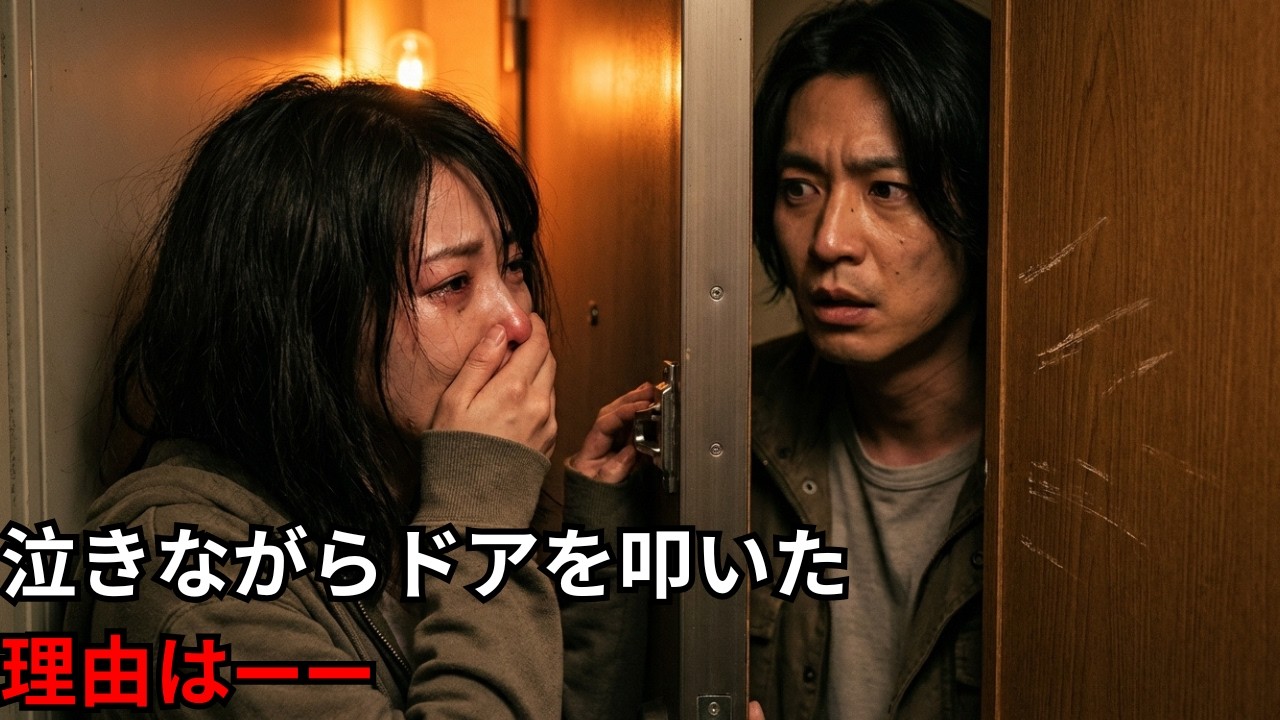 隣の女性が泣きながら私のドアをノックした――理由を聞いた瞬間、俺は外へ飛び出していた