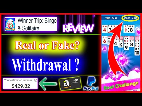 Winner Trip Bingo And Solitaire Legit | Winner Trip Bingo And Solitaire Reviews | Winner Trip Bingo