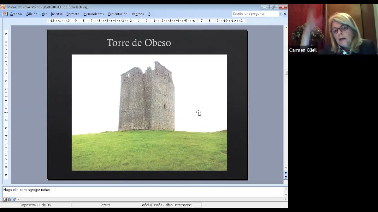 Castillos y Torres de la Cantabria medieval- Excma. Sra. Dª Carmen Güell Malet, Marquesa de Gelida.