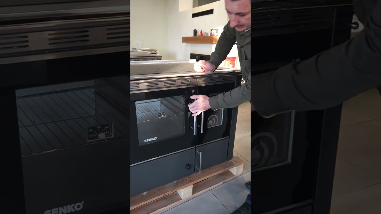 Cauti o soba centrala cu plita puternica si moderna? Va prezentam CEZARA 35kw PREMIUM