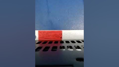 TEST RUN AFTER REPAIR - Danfoss VLT 5000 Drive - PT5C20SBR3DLF00A00C0