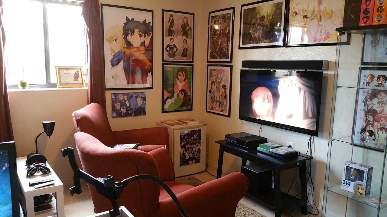 2016 Anime Room Tour - January - YouTube