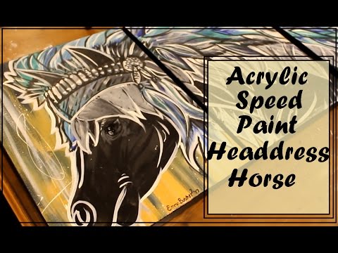 ✩ep-44-✩-the-headdress-horse-–-kidding,-it-has-a-head-✩-acrylic-speedpaint-✩