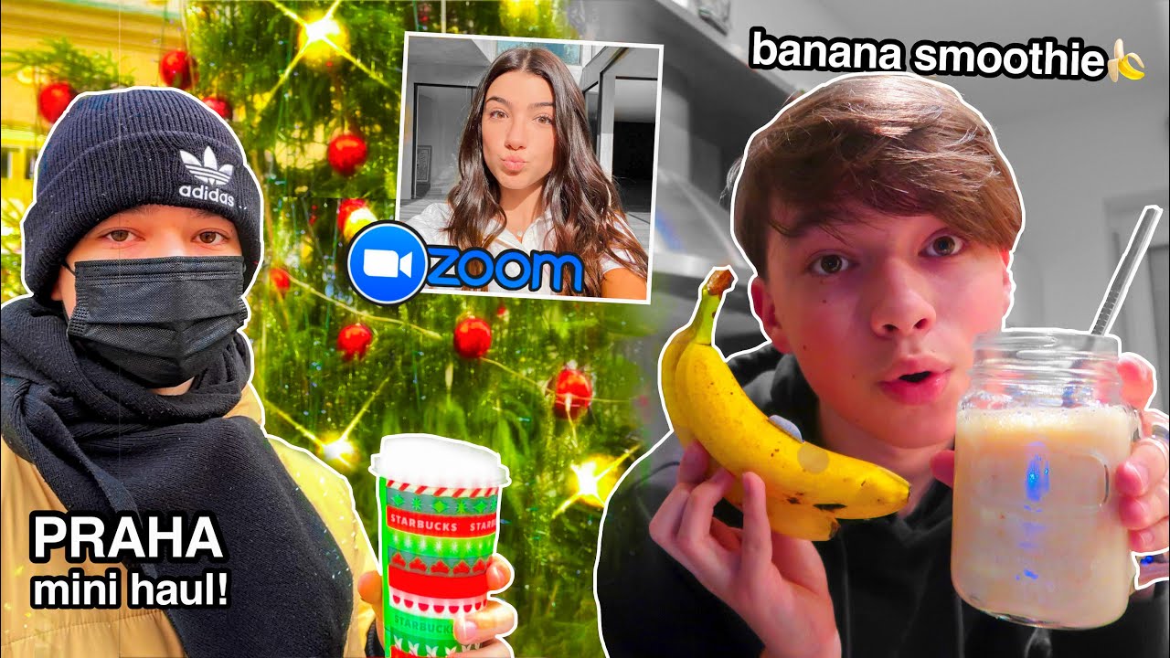 jak jsem NEvolal s CHARLI DAMELIO, PRÁZDNÁ PRAHA, VÁNOČNÍ NÁKUPY, INSTAGRAM FOCENÍ, HAUL - VLOGMAS 7