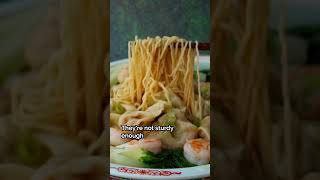 🤔 Wonton Noodles vs. Chow Mein | Canto Cooking Club #Shorts