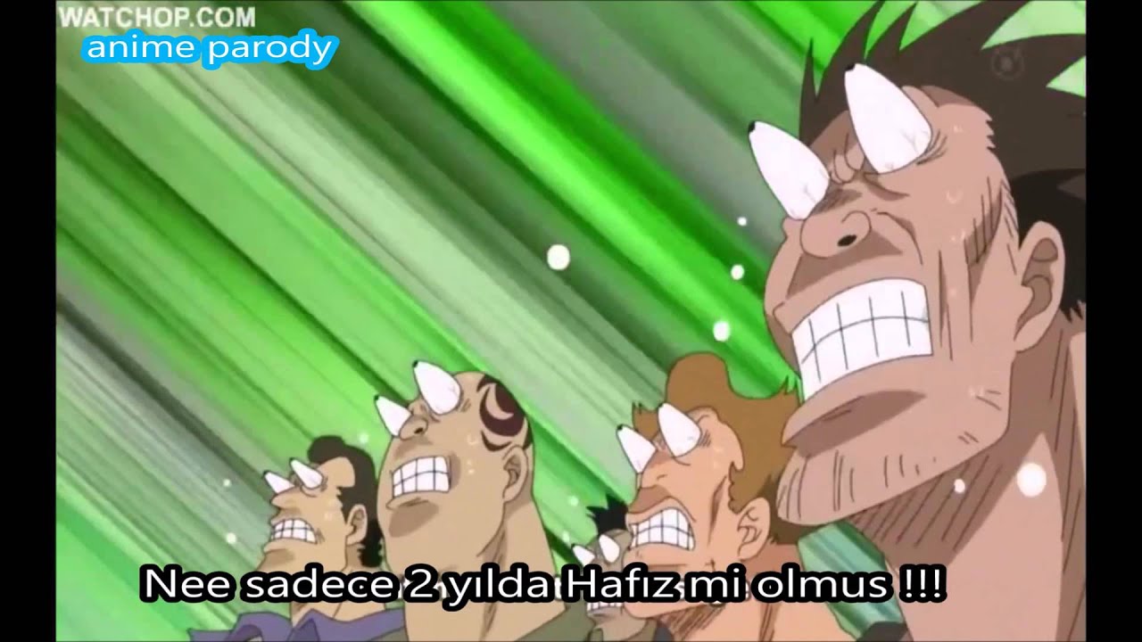 One Piece Türk Versiyonu 2 One Piece Anime Komik Parody