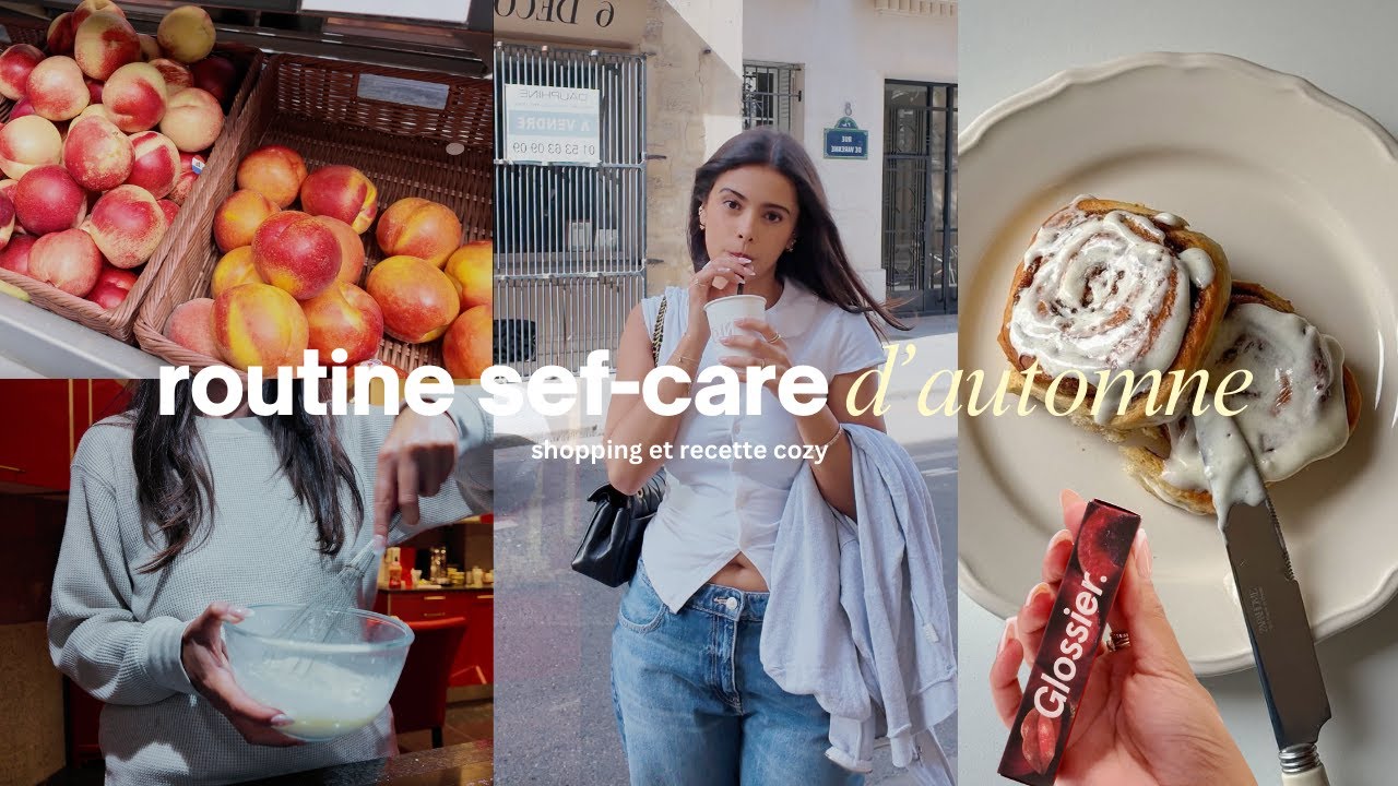 Routine self-care d’automne 🛁🍂 shopping, série & recettes cosy