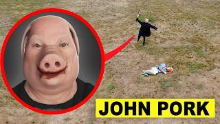 DRONE SAAT 3'TE JOHN PORK VE BLIPPI'NUN YAKALADI!!