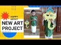 Vinayaga chathurthi projectganesha face maskgod ganesha craft work