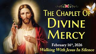 Daily Divine Mercy Chaplet | Monday, February 16, 2026 🙏 WALKING WITH JESUS IN SILENCE