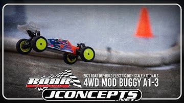 2021 ROAR Off-Road Electric 10th Scale Nationals -  4wd Mod Buggy A1-3