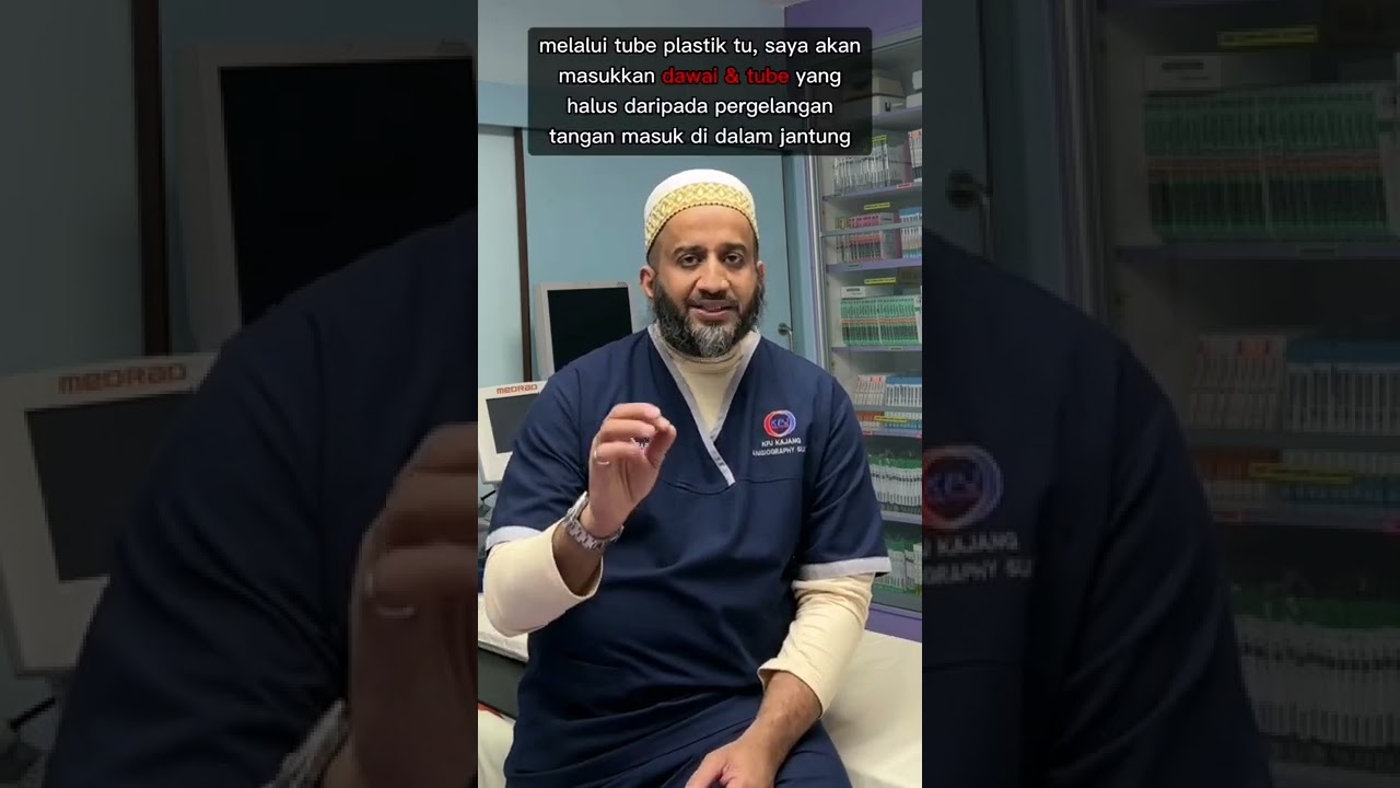 Gabra la nak buat Angiogram 🫣