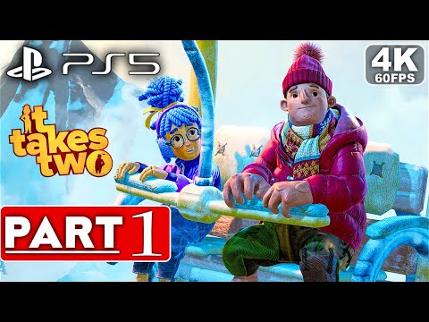 IT TAKES TWO Gameplay Walkthrough Part 1 FULL GAME [4K 60FPS PS5] - No  Commentary 