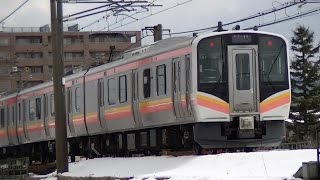 E129系B4編成 信越本線441M 長岡→新潟→内野