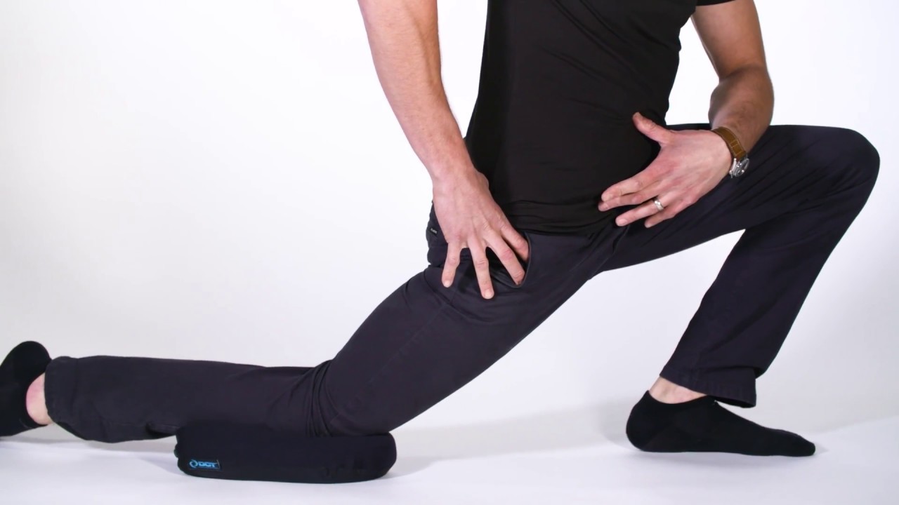 DCT Knee Pillow - How to Resistance Stretch your Psoas While Kneeling ...