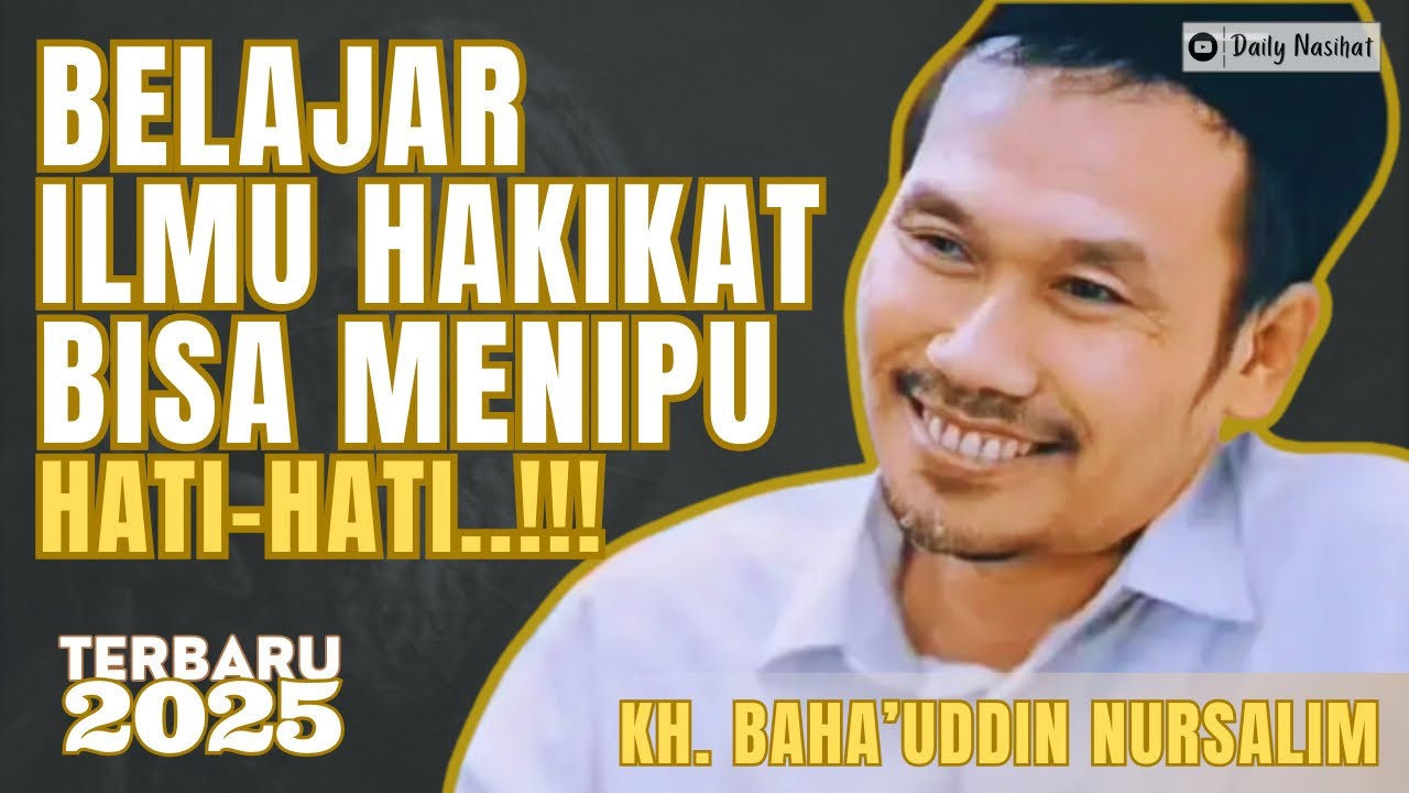 GUS BAHA - HATI-HATI BELAJAR ILMU HAKIKAT BISA MENIPU| NGAJI KITAB SHOHIH MUSLIM