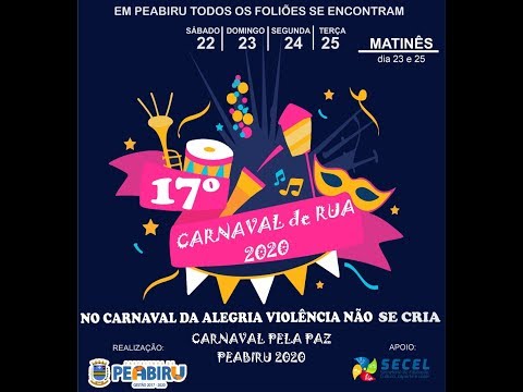 Peabiru prepara o maior carnaval de rua da região