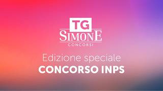 TG Simone Concorsi - Edizione speciale concorso INPS