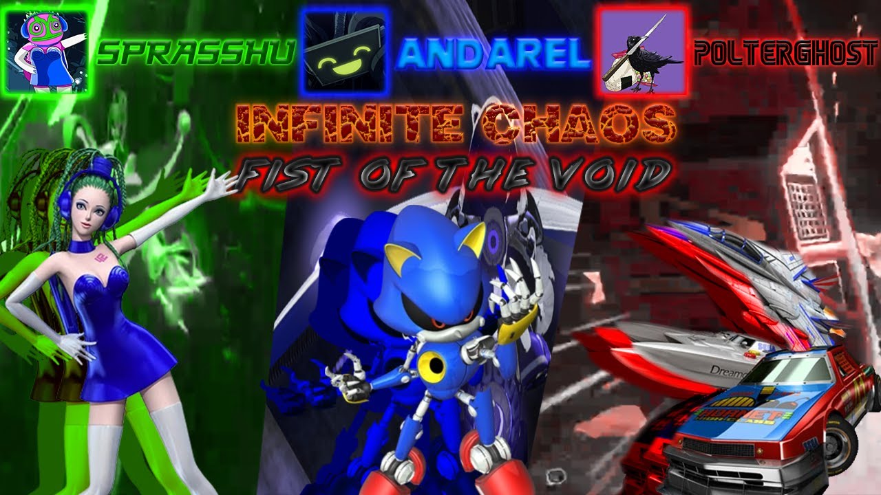 Infinite Chaos Tourney - Sonic & All-Stars Racing Transformed - Sprasshu VS PolterGhost VS Andarel