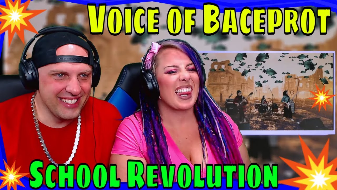Голос Baceprot — School Revolution (Живая сессия) РЕАКЦИИ THE WOLF HUNTERZ