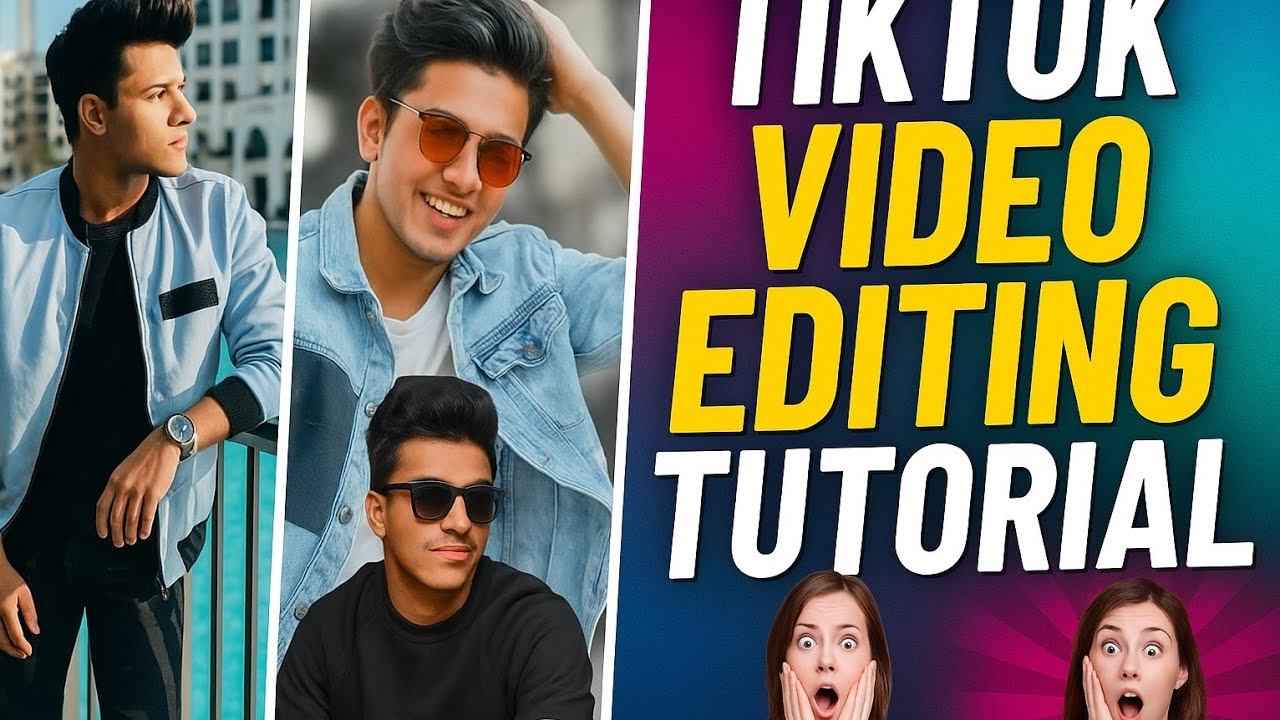 ⭕ How to edit tik tok video in moblie phone?tutorial in video ...