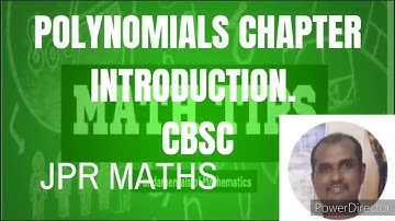 9th class maths polynomials chapter introduction