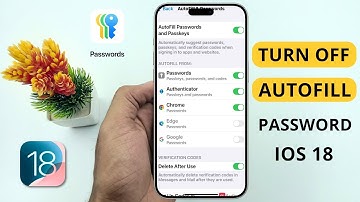 How to Turn Off Autofill Passwords on iOS 18/18.1 - Quick Guide
