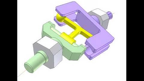 Universal joint of 4 links 5
