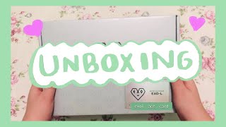 Unboxing Official EXO-L ACE Fanclub Welcome Kit [언박싱 엑소엘 팬클럽 에이스 웰컴 키트]