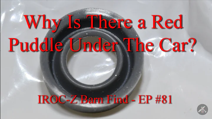 Fix 700R4 Transmission Speedo Sensor Leak - IROC-Z Barn Find EP81