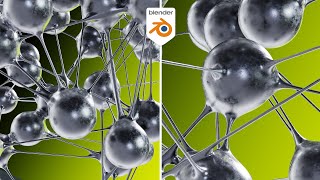 Organic Liquid Metal Effect In Blender 5.0 Tutorial