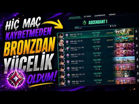 VALORANTTA HİLE AÇIP KAYBETMEDEN 20 MAÇ KAZANDIM Ft.Divine