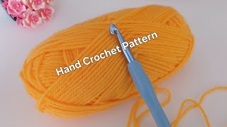 Watch now!😇 Unusual! crochet design! very nice crochet pattern❤️