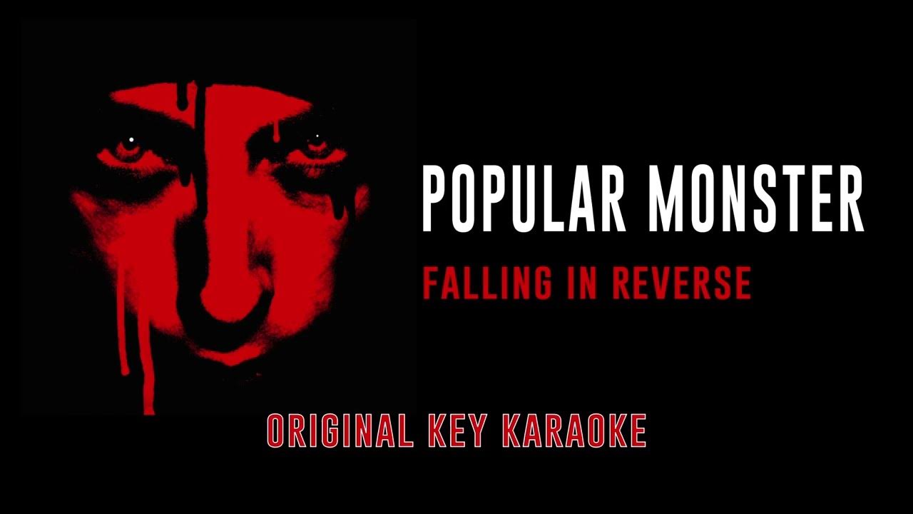 Popular Monster - Falling in Reverse | Karaoke Instrumental with Lyrics ...