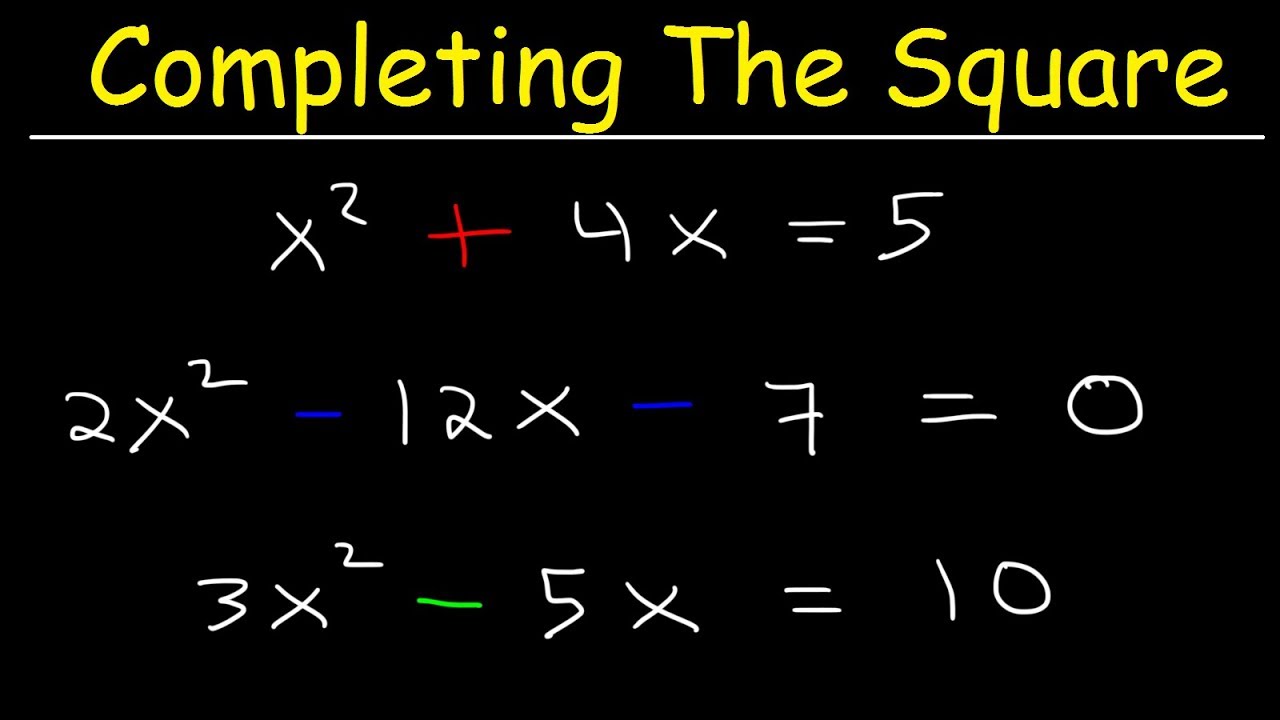 solving quadratic equations homework 5