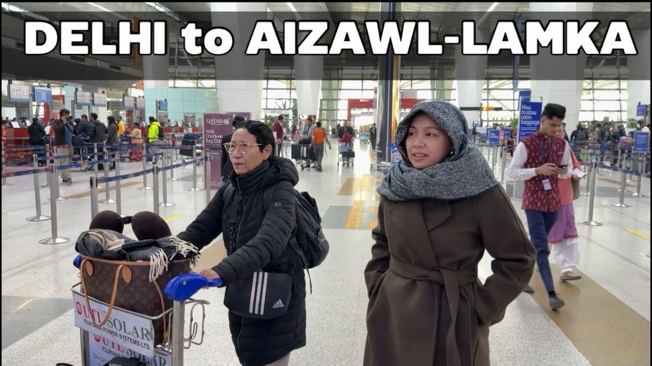 Путешествие из Дели в Айзол и Ламку 🥰