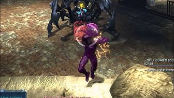 DCUO Deathmike vs R.C.P. Raid Boss