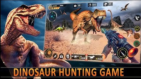 Dinosaur Hunter Dino City - Android iOS Gameplay Walkthrough #part3 #dinosaurs #dinohunter #u1b1game
