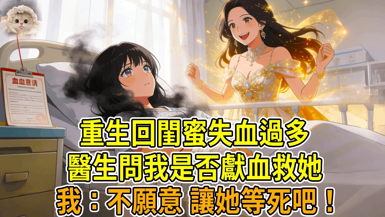 上一世，我是百年難遇的紫薇福星命格，閨蜜卻是天煞孤星。10年前她失血過多，我輸血救她，卻意外交換命格，自此我的好運盡失，厄運纏身。再睜眼，回到十八歲，醫生問是否獻血救她，我冷笑：“不願意 讓她等死吧！