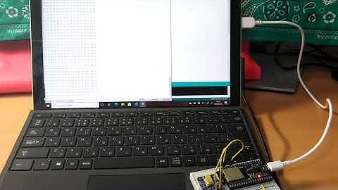 ESP-32で赤外線アレイセンサを接続し、データを取得する