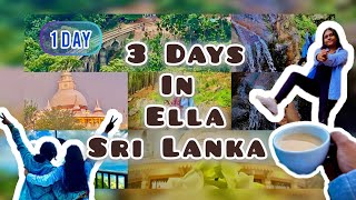 Travel vlog - 3 Days in Ella, Sri Lanka ๐ฑ๐ฐ | 1 Day Vlog