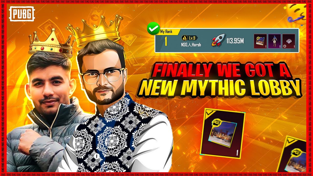 FINALLY WE GOT A NEW MYTHIC LOBBY | W/ @FarooqAhmadYT | PUBG MOBILE
