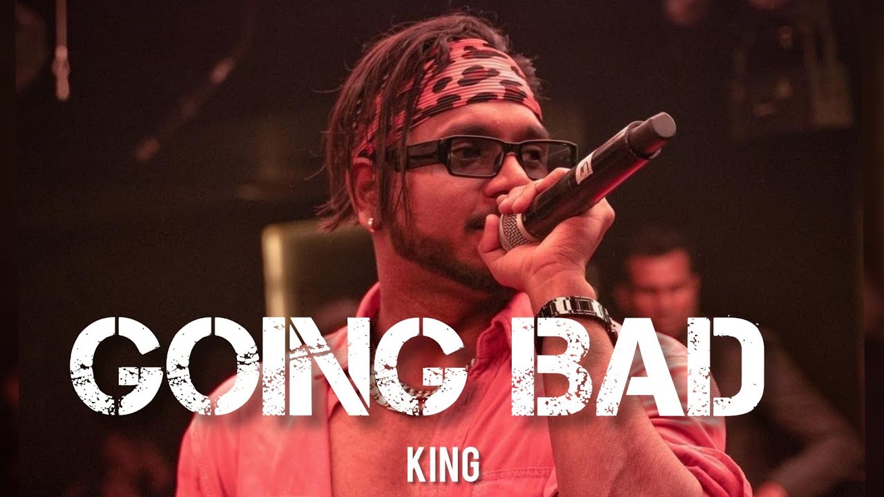 KING   Going Bad  Audio Visualizer  Hardcore Hindi Rap