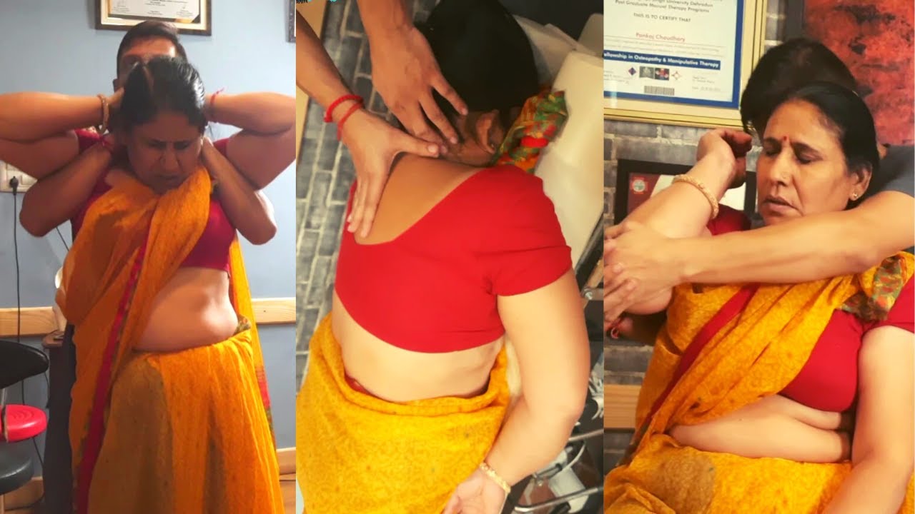 Neck pain & Backpain adjustment| 