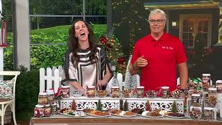 Germack (5) Jar Set Holiday Mini Nut Mixes Assortment on QVC