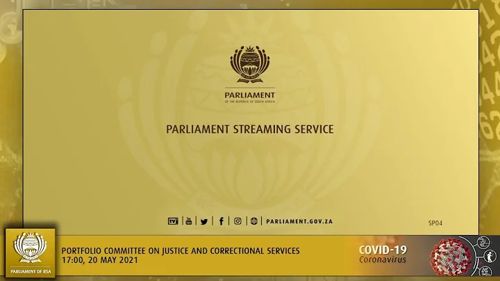 Portfolio Committee on Justice and Correctional Services