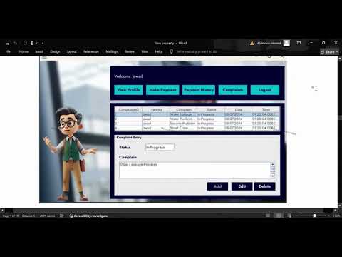 🏢 Java Property Management System Using NetBeans | Full Project with Modules & Features Explained