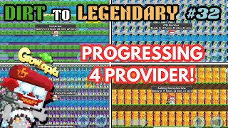 MAKING PROVIDER FARM !! | DIRT TO LEGENDARY #32 | Growtopia screenshot 3