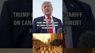 Trump imposes 50% tariff on Canada after wildfires send smoke
